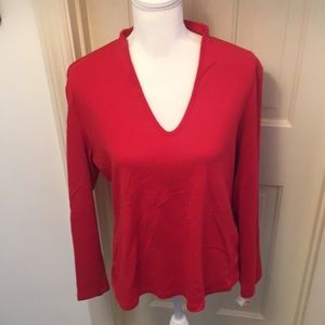 Talbots Red Top NWT